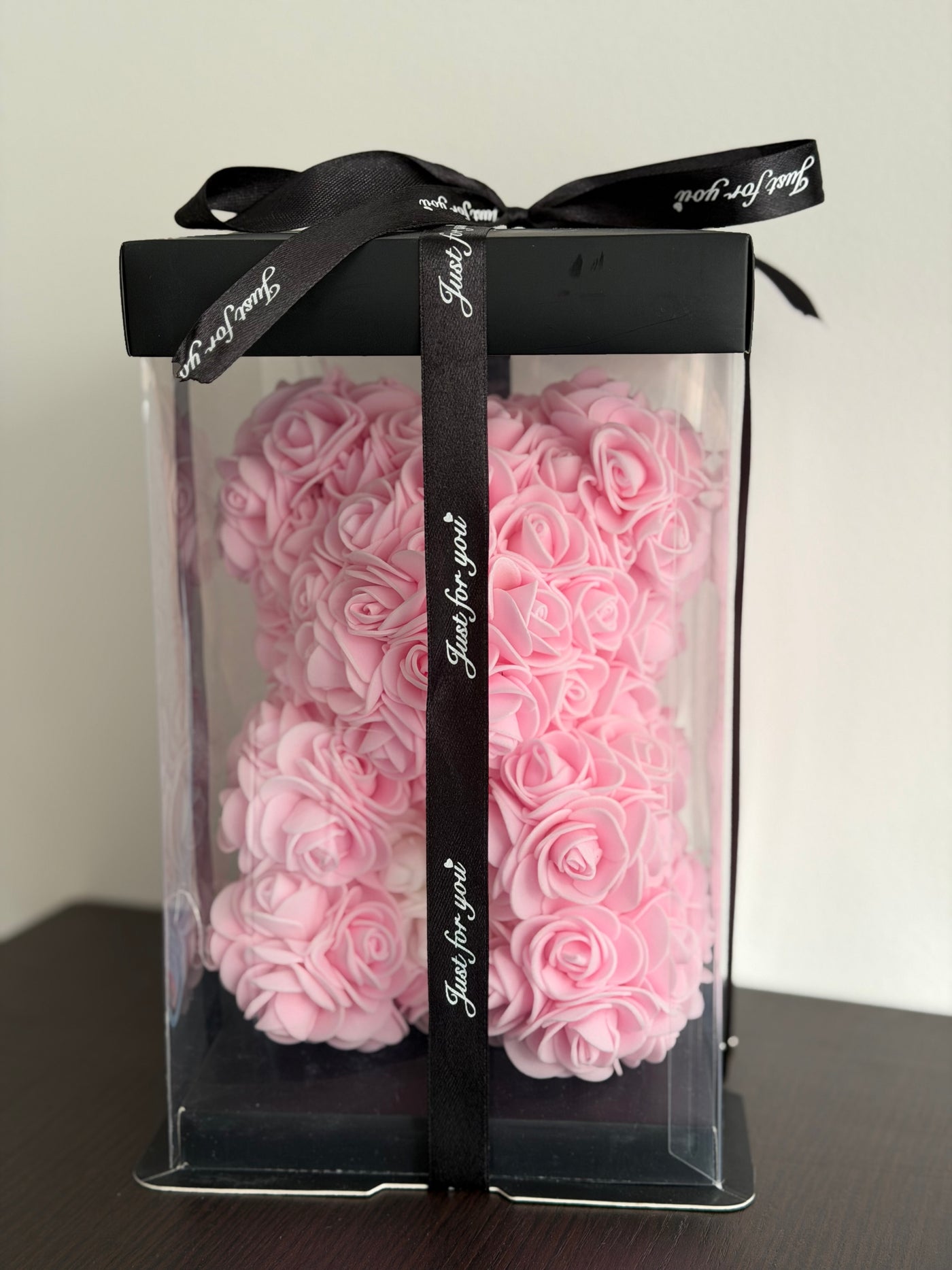 Oso o Corazón de Rosas | Caja de Regalo Premium